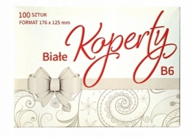Koperty białe KB6 176x125 100 szt. Ogólne zest. 523 Kolor - Białe